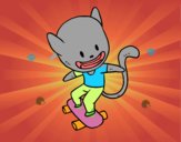 Gato skater