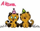 Gatos de cumpleaños