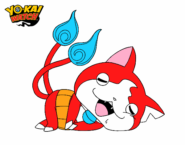 Jibanyan tumbado