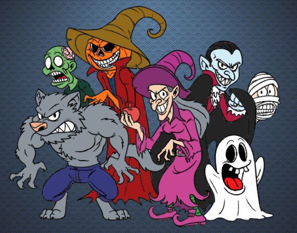 Monstruos de Halloween