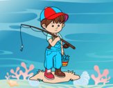 Niño pescador