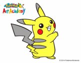 Pikachu de espaldas