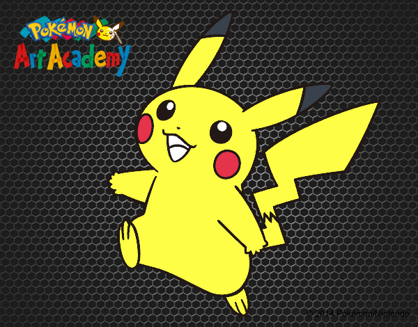 Pikachu en Pokémon Art Academy