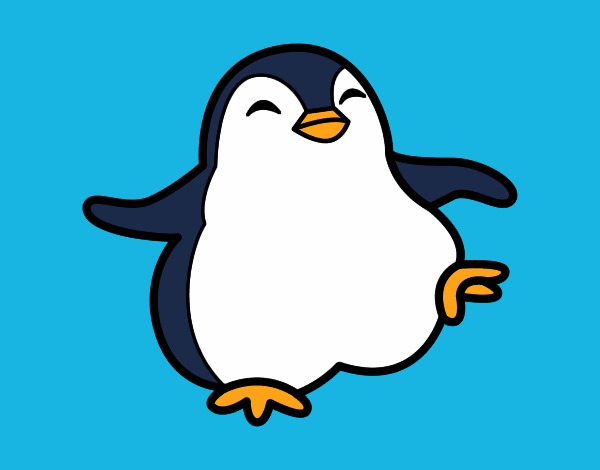 Pingüino bailando