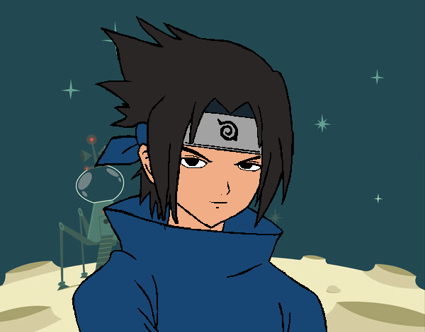 Sasuke enfadado