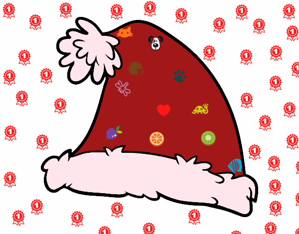 Un gorro de Santa Claus