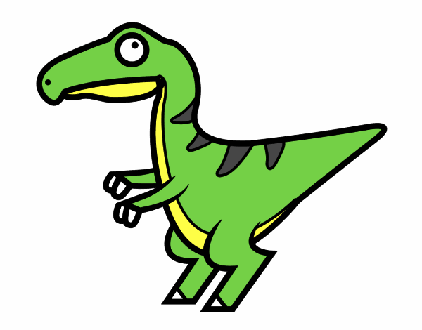 Dibujo de Velociraptor bebé pintado por en  el día 04-12-16 a  las 12:03:21. Imprime, pinta o colorea tus propios dibujos!