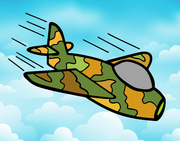 Avión de camuflaje