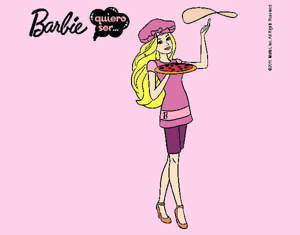 Barbie cocinera