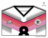 Camiseta del mundial de fútbol 2014 de Alemania