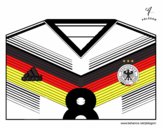 Camiseta del mundial de fútbol 2014 de Alemania