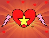 Corazón estrella