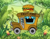 Food truck de hamburguesas