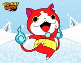 Jibanyan saltando