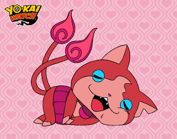 Jibanyan tumbado