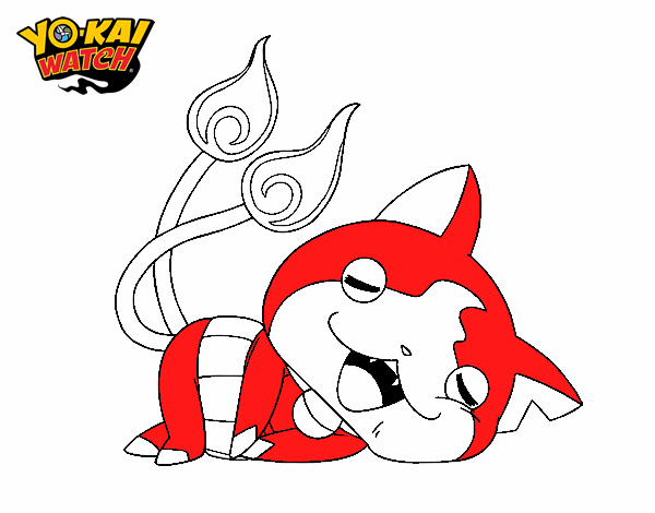 Jibanyan tumbado