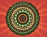 Dibujo Mandala étnica pintado por yoanna3012