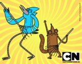 Mordecai y Rigby