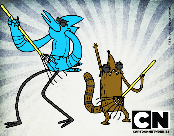 Mordecai y Rigby