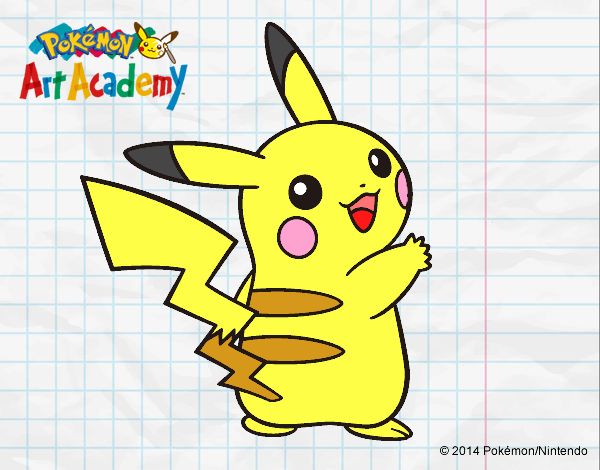 Pikachu de espaldas