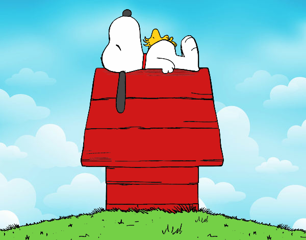 Snoopy durmiendo