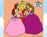 Barbie y sus amigas princesas