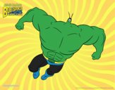 Dibujo Bob Esponja - Planktonman al ataque pintado por jrafael