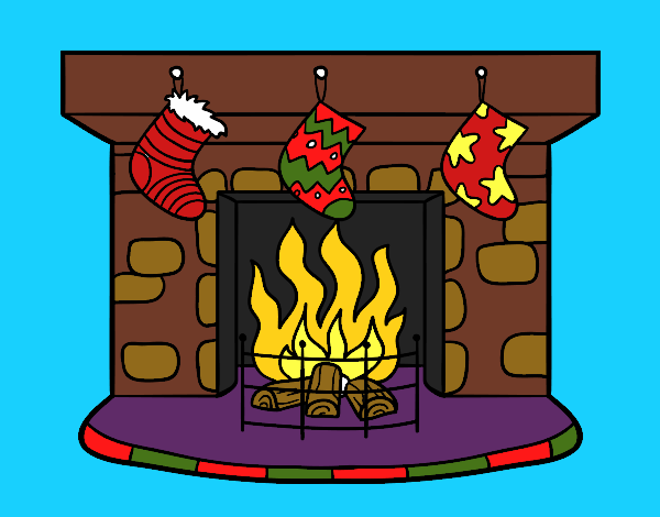 Chimenea de Navidad