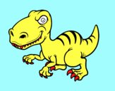 Dinosaurio velociraptor