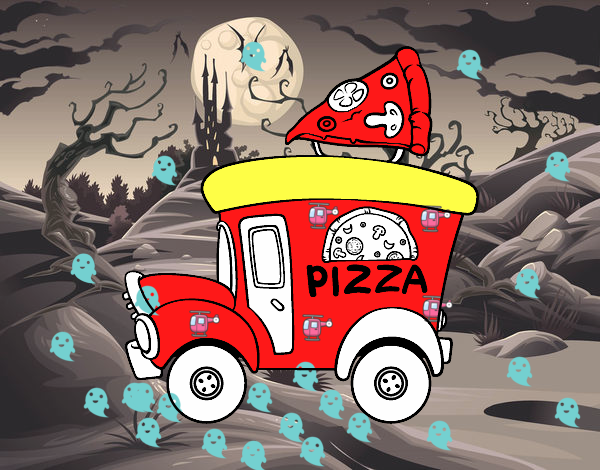 Food truck de pizza