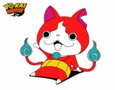 Jibanyan saludando