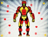 Dibujo Robot luchador de espaldas pintado por sporta123