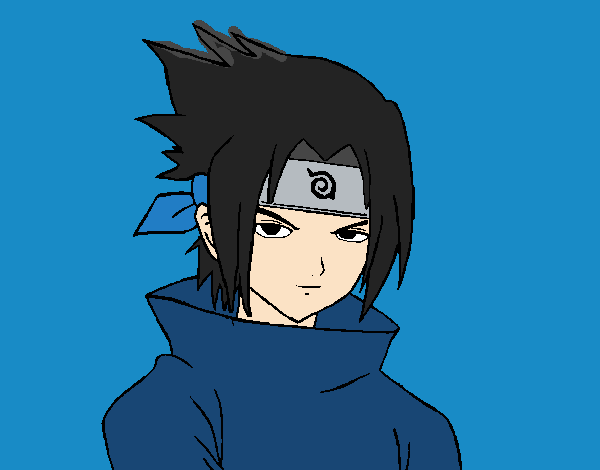 Sasuke enfadado