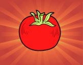 Dibujo Tomate ecológico pintado por meagan