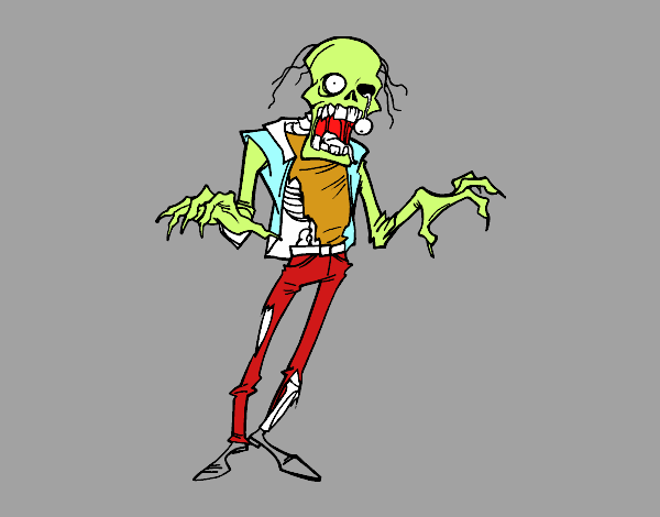 Zombie horripilante