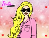 Barbie con gafas de sol