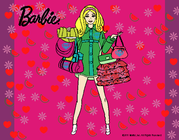 Barbie de compras