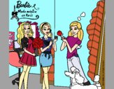 Barbie de compras con sus amigas