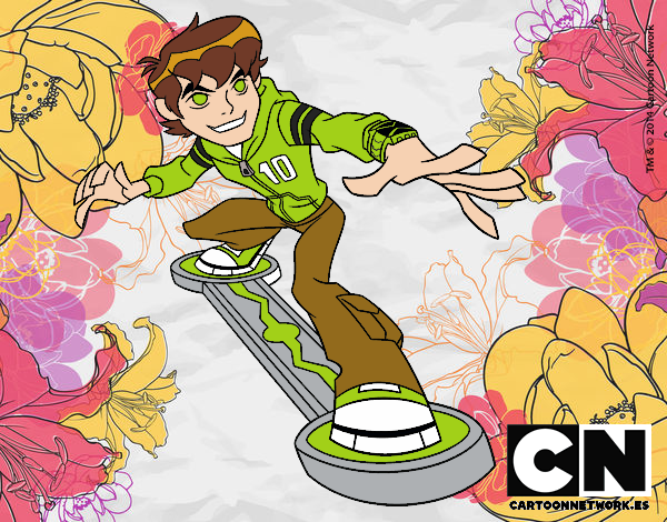 Ben 10 skateboard