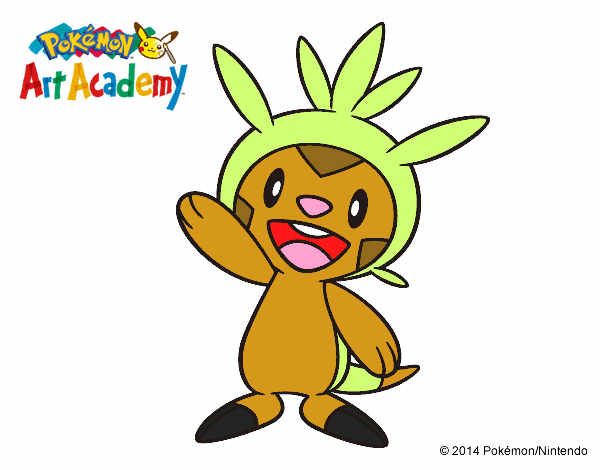 Chespin saludando