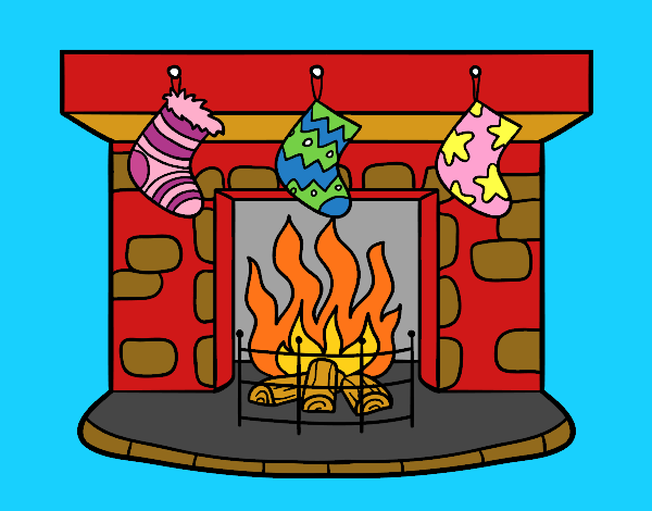 Chimenea de Navidad