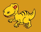 Dinosaurio velociraptor