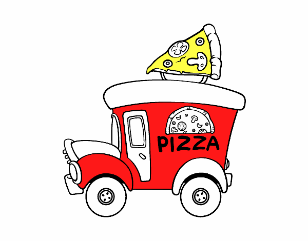 Food truck de pizza