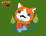 Jibanyan feliz