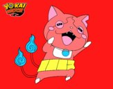 Jibanyan super feliz