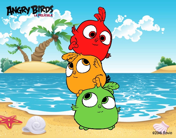 Las crias de Angry Birds