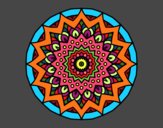 Dibujo Mandala creciente pintado por Danny_Ale