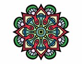 Dibujo Mandala mundo árabe pintado por andres1241