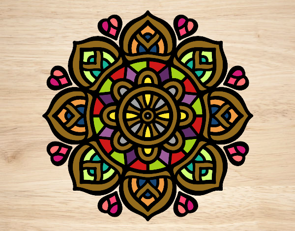 Mandala para la concentración mental