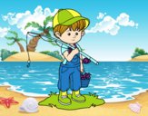 Niño pescador